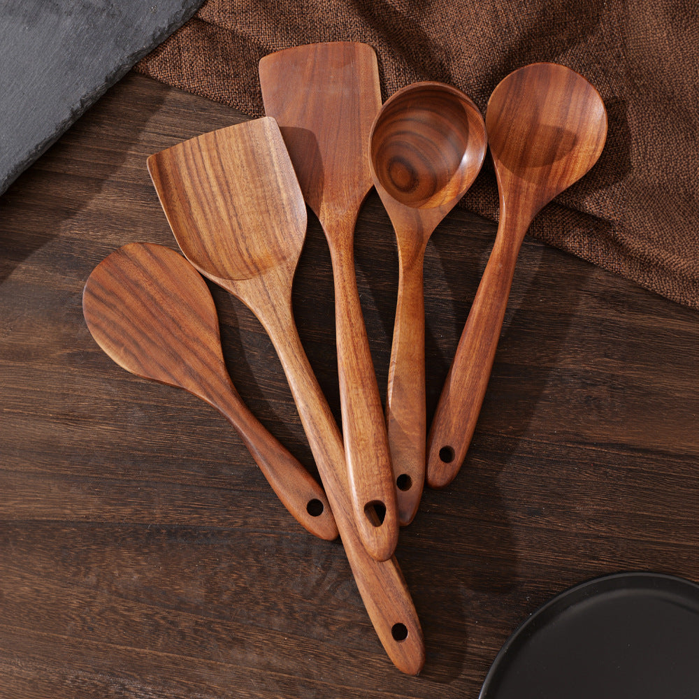 Acacia Wood Kitchen Utensils & Sets