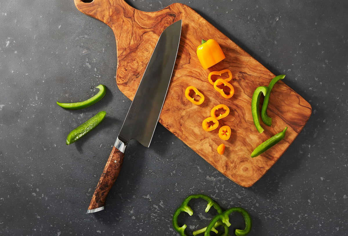 8" Chef Knife – Professional High-Carbon Steel Kitchen Knife for Chopping, Slicing & Dicing