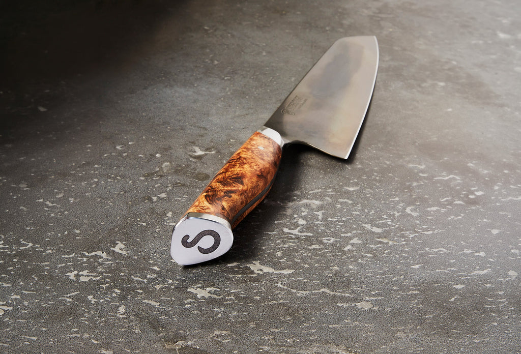 8" Chef Knife – Professional High-Carbon Steel Kitchen Knife for Chopping, Slicing & Dicing