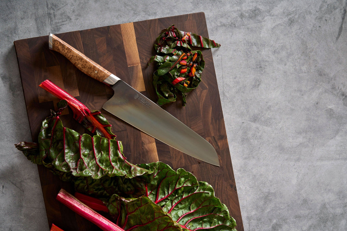 8" Chef Knife – Professional High-Carbon Steel Kitchen Knife for Chopping, Slicing & Dicing