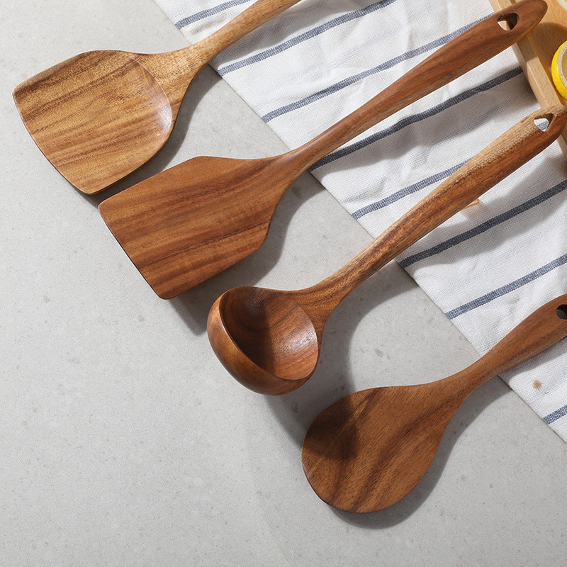 Acacia Wood Kitchen Utensils & Sets