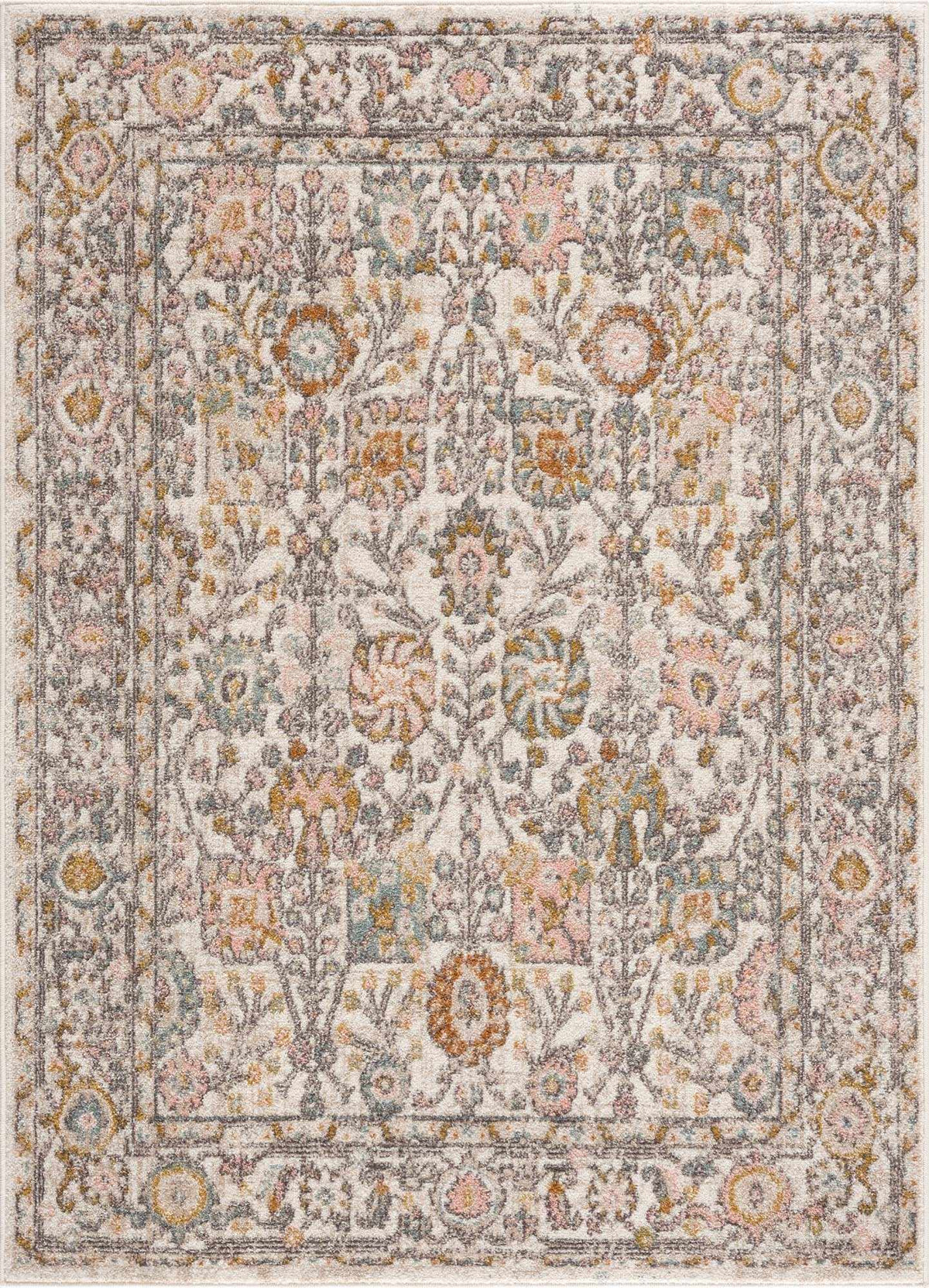 Herstmonceux Traditional Area Rug – 100% Polypropylene, Medium Pile | Made in Turkey | Multiple Sizes