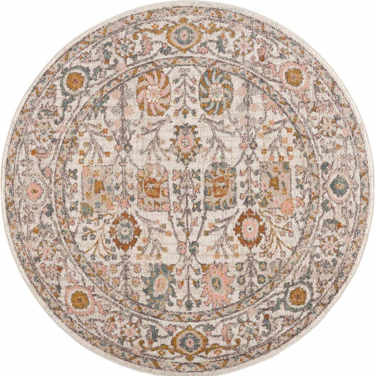 Herstmonceux Traditional Area Rug – 100% Polypropylene, Medium Pile | Made in Turkey | Multiple Sizes