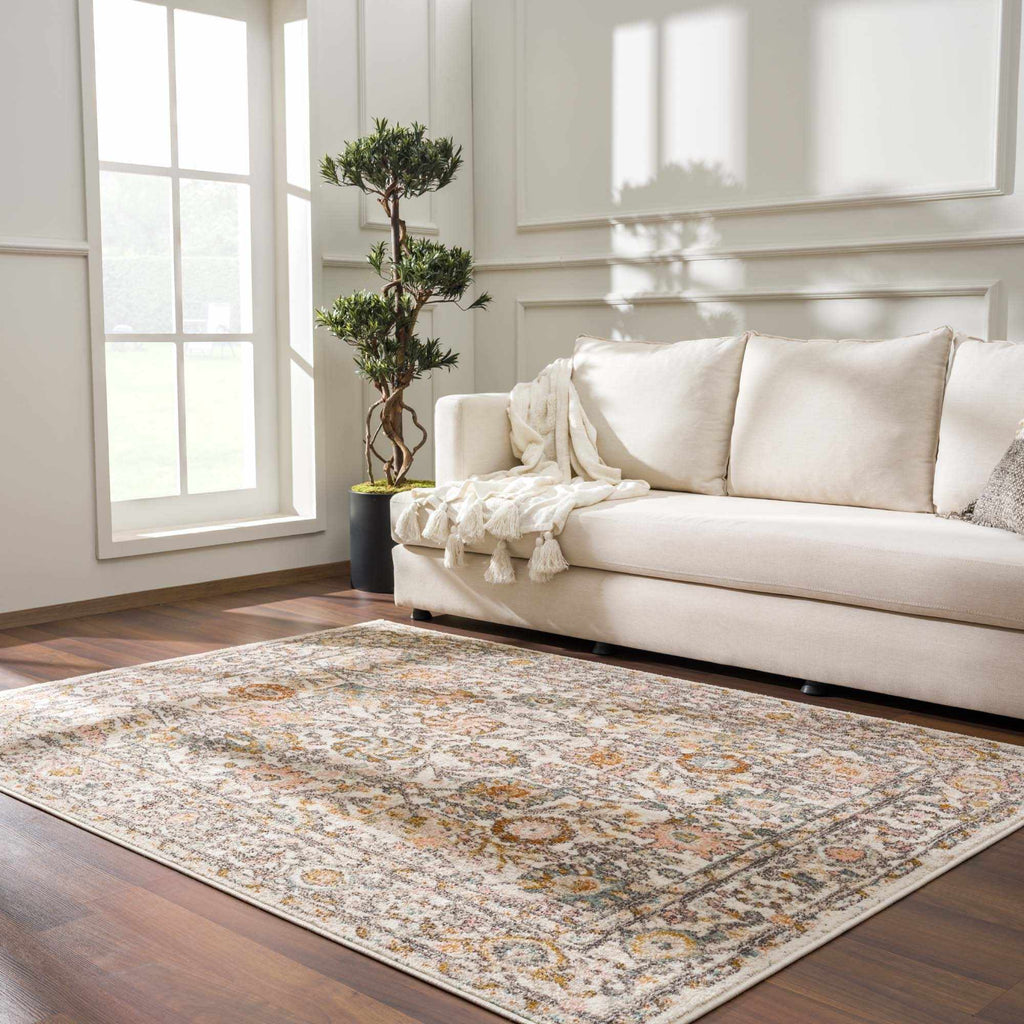 Herstmonceux Traditional Area Rug – 100% Polypropylene, Medium Pile | Made in Turkey | Multiple Sizes