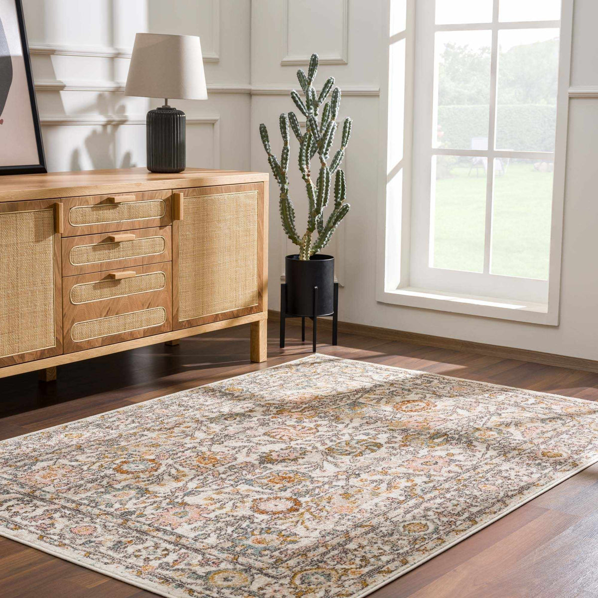 Herstmonceux Traditional Area Rug – 100% Polypropylene, Medium Pile | Made in Turkey | Multiple Sizes
