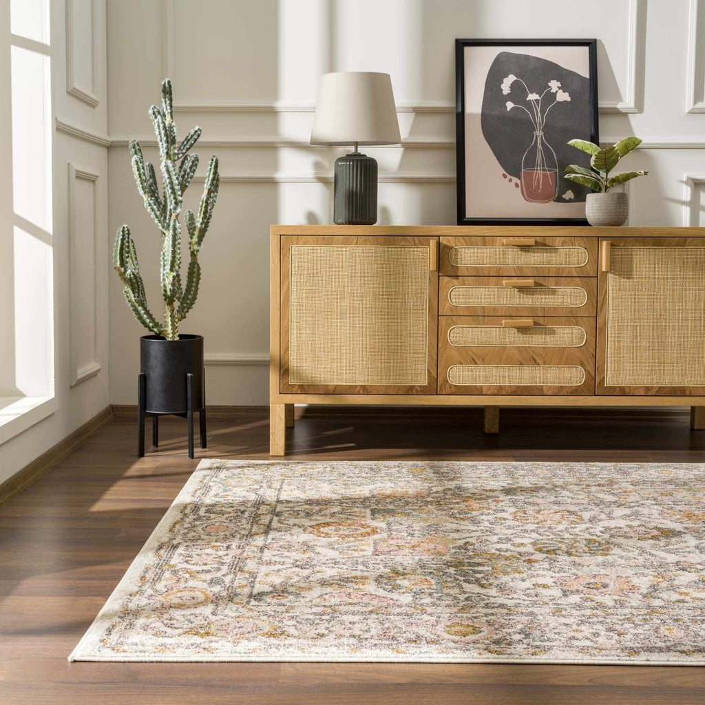 Herstmonceux Traditional Area Rug – 100% Polypropylene, Medium Pile | Made in Turkey | Multiple Sizes