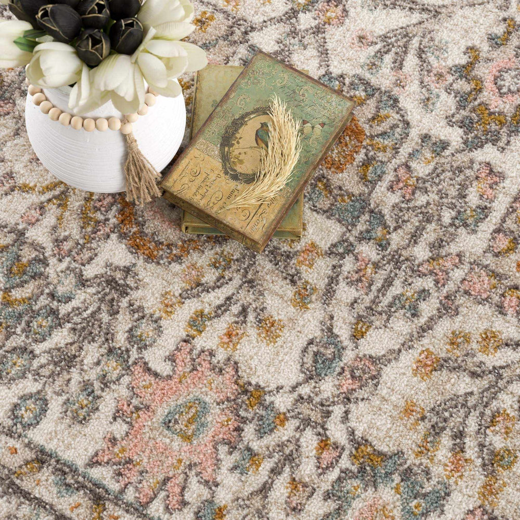 Herstmonceux Traditional Area Rug – 100% Polypropylene, Medium Pile | Made in Turkey | Multiple Sizes