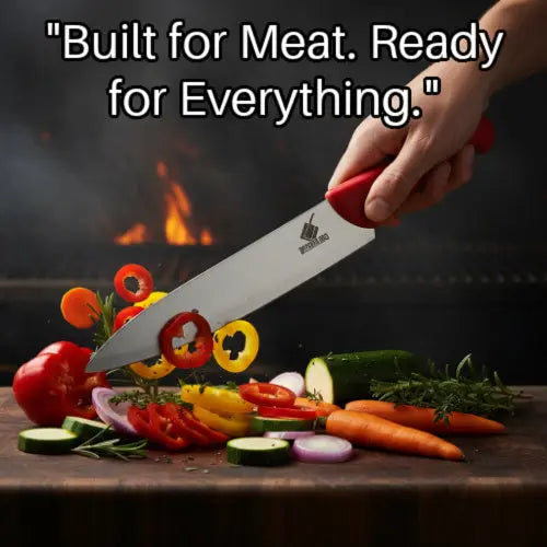 Butcher BBQ 10" Chef Knife – Professional Grilling & Slicing Knife for BBQ & Outdoor Cooking