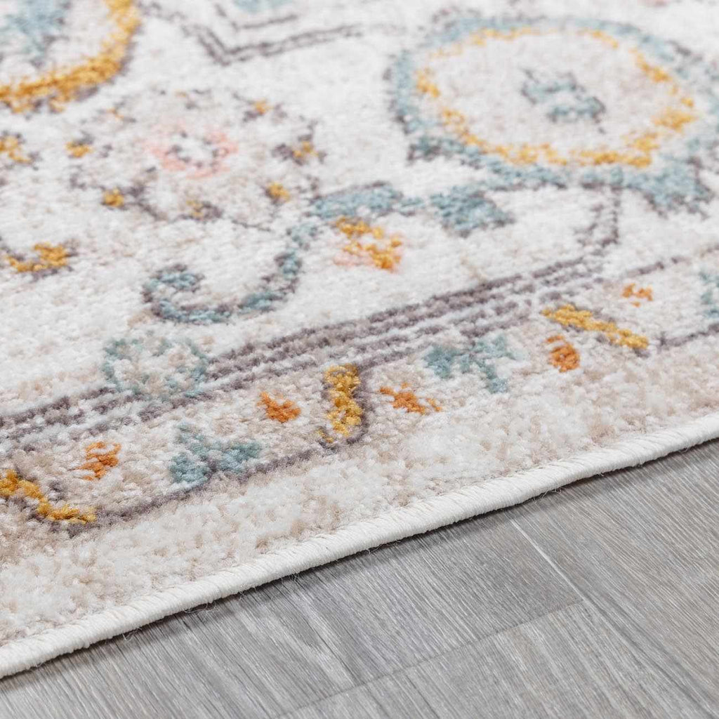 Herstmonceux Traditional Area Rug – 100% Polypropylene, Medium Pile | Made in Turkey | Multiple Sizes