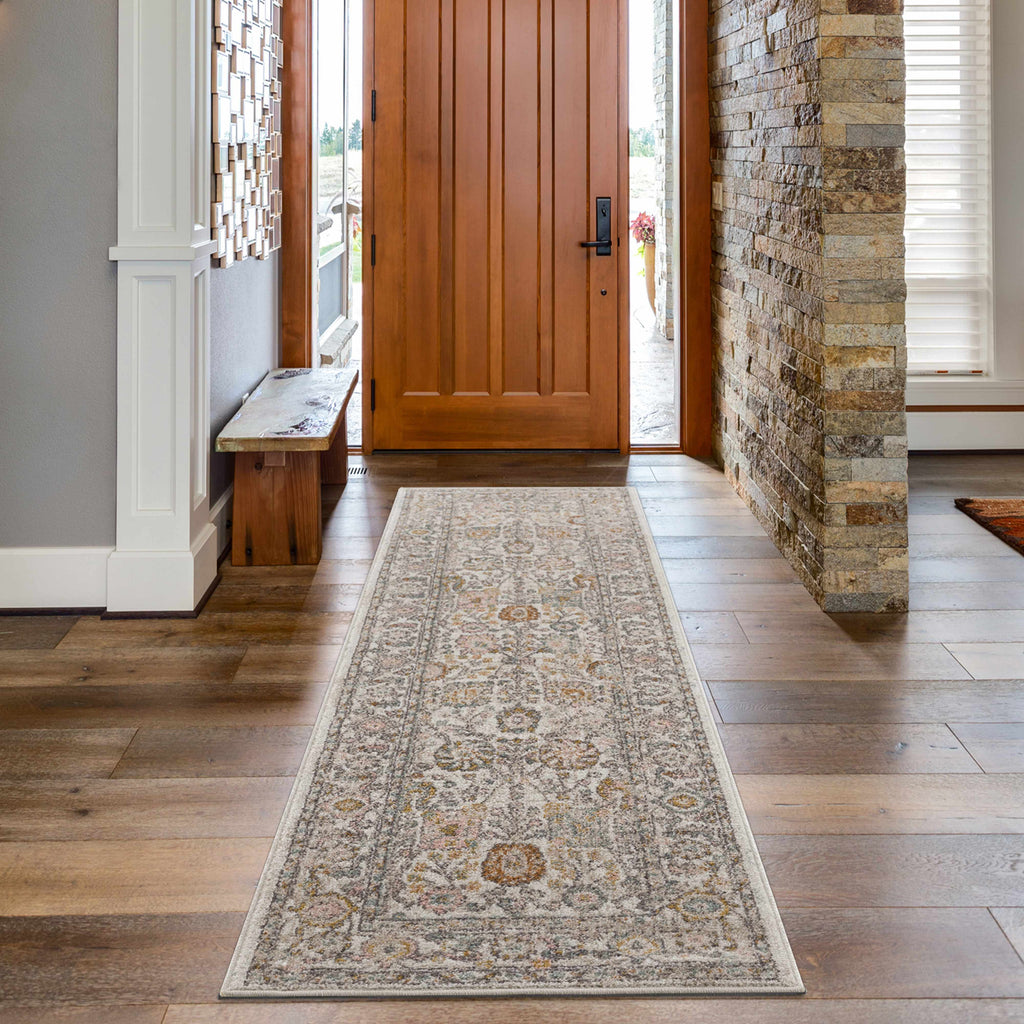Herstmonceux Traditional Area Rug – 100% Polypropylene, Medium Pile | Made in Turkey | Multiple Sizes
