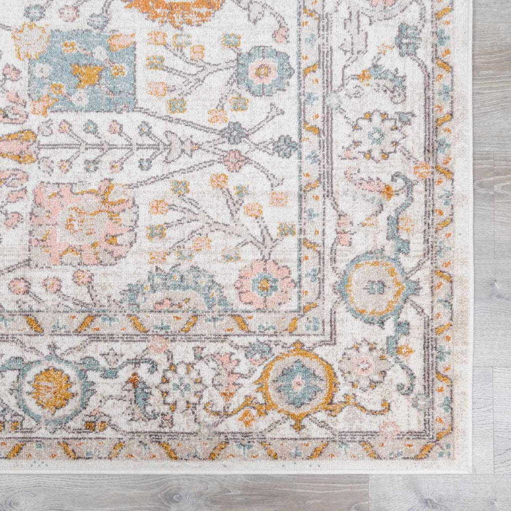 Herstmonceux Traditional Area Rug – 100% Polypropylene, Medium Pile | Made in Turkey | Multiple Sizes