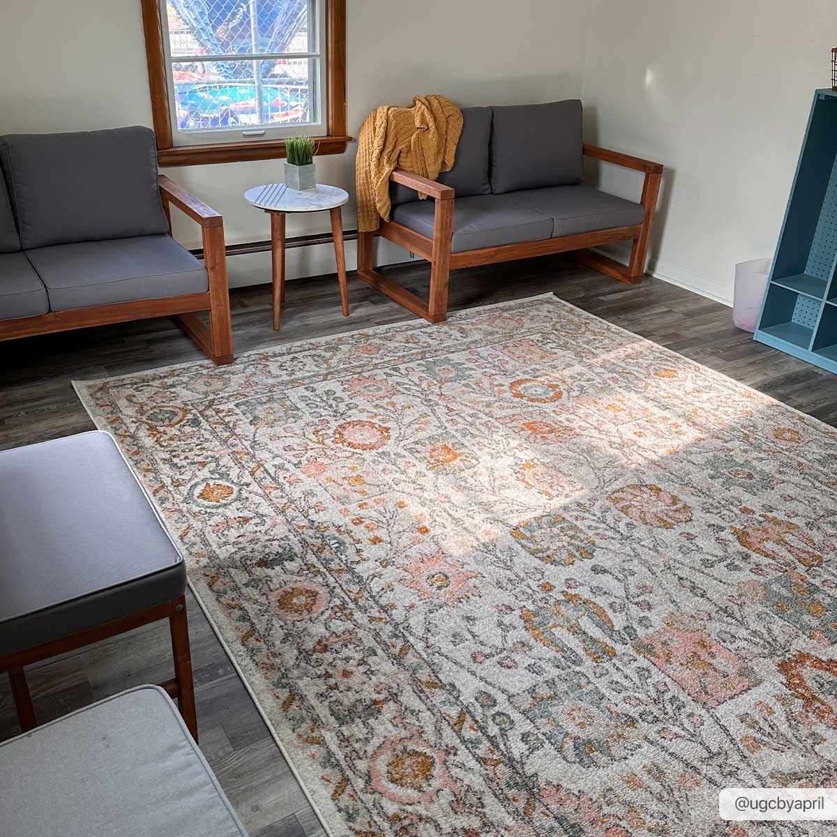 Herstmonceux Traditional Area Rug – 100% Polypropylene, Medium Pile | Made in Turkey | Multiple Sizes