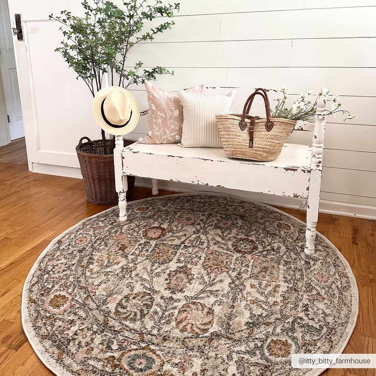 Herstmonceux Traditional Area Rug – 100% Polypropylene, Medium Pile | Made in Turkey | Multiple Sizes