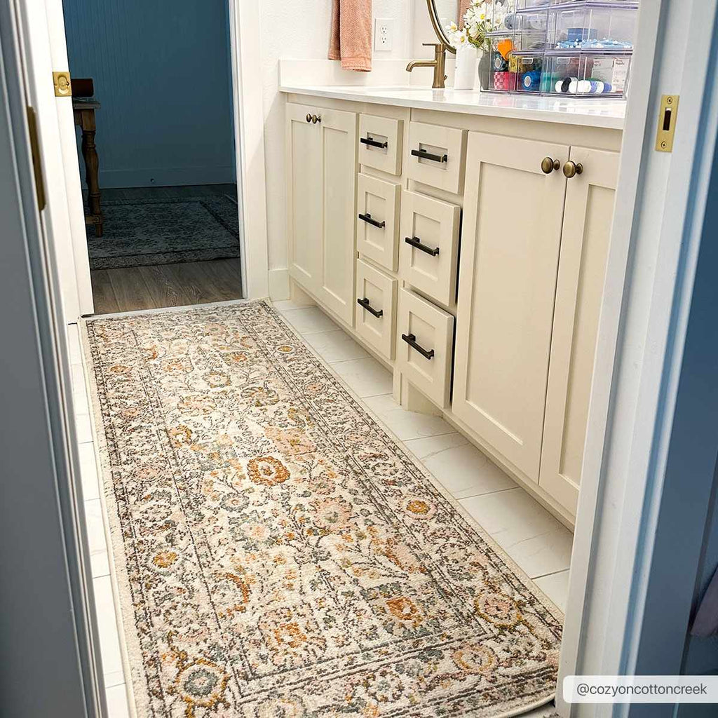 Herstmonceux Traditional Area Rug – 100% Polypropylene, Medium Pile | Made in Turkey | Multiple Sizes