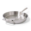 5-Ply Stainless Steel Frying Pan – Professional Non-Stick Skillet for Stovetop & Oven