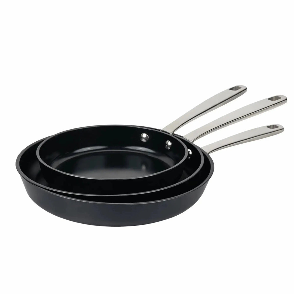 Alva Cookware Ceramic Nonstick Frying Pan – PFAS, PTFE & PFOA-Free, Induction-Compatible | 8", 9.5" & 11"