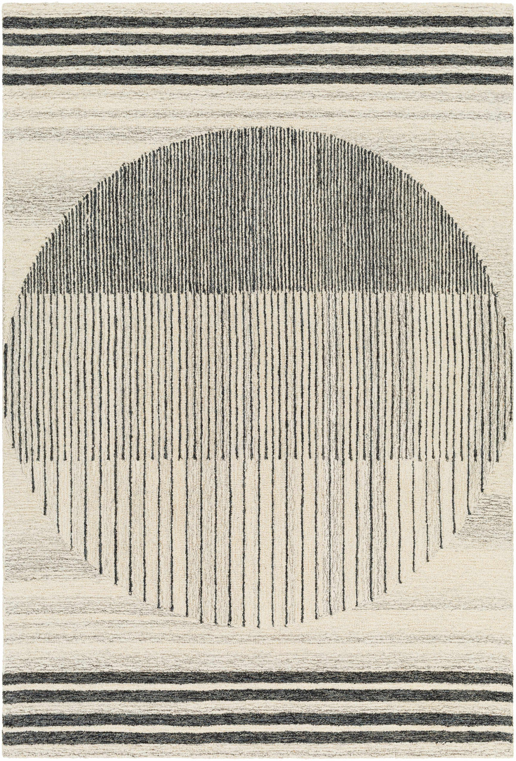 Turgut Modern Hand-Tufted Wool Area Rug – 100% Wool, 0.24" Pile | Contemporary Style | Multiple Sizes